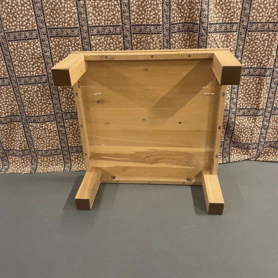 Image 1 of Light oak coffee table