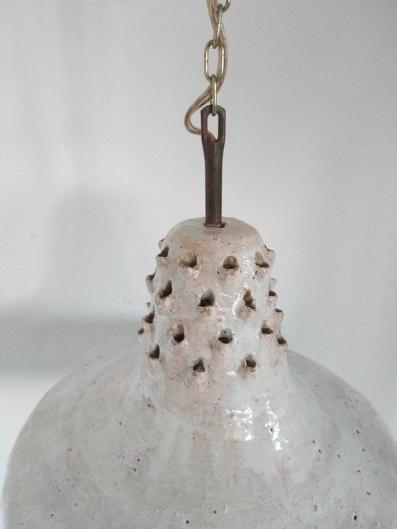 Image 1 of 60s/70s Ceramic Danish ceiling lamp
