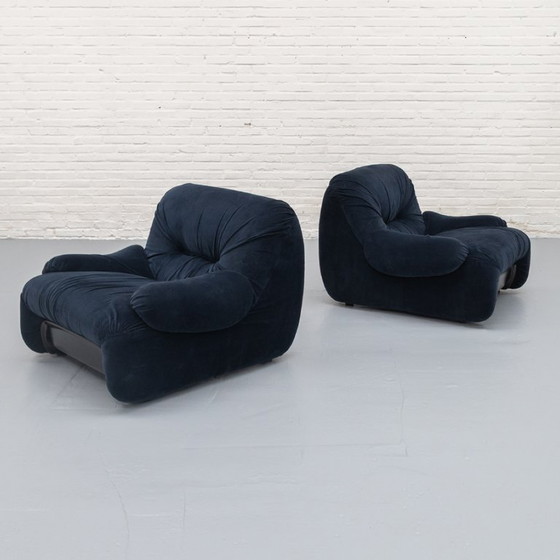 Image 1 of Diego Mattu 'Malu' Lounge Sessel 1P Italien 70er Jahre