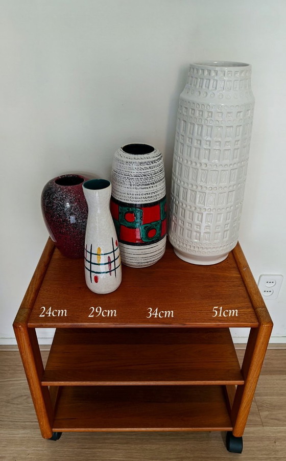 Vintage West Germany Vaas Groot 203 - 32 – Scheurich W-Germany, Vazen, Ceramic (photo 5 of 5)
