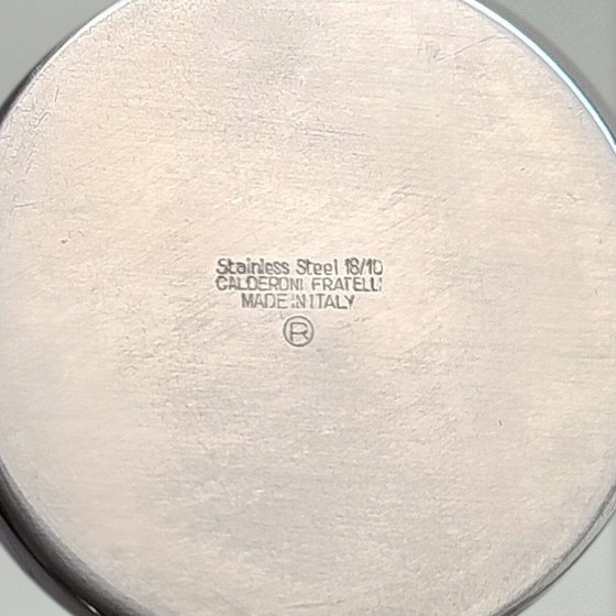 Image 1 of 1970s Cocktail Shaker by Gio Ponti for Fratelli Calderoni. Made in Italy