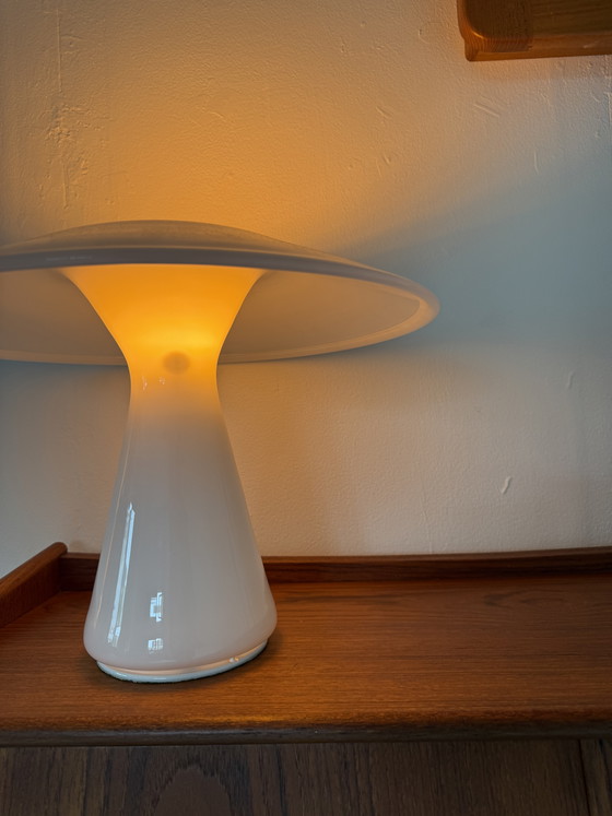 Image 1 of Vintate 'Phoenix' mushroom table lamp, Holmegaard '80