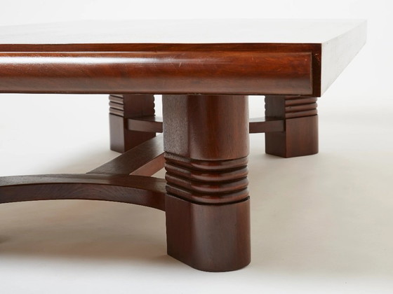 Image 1 of Art Deco coffee table by Charles Dudouyt, 1940