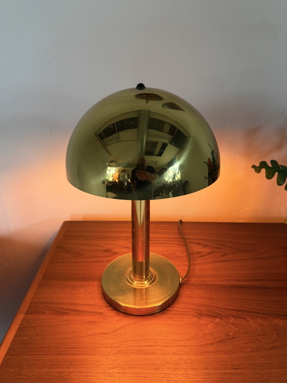 Lampada da tavolo vintage in ottone Art Déco, WSB Leuchten '70 – Lampade da tavolo, Brass (photo 6 of 9)