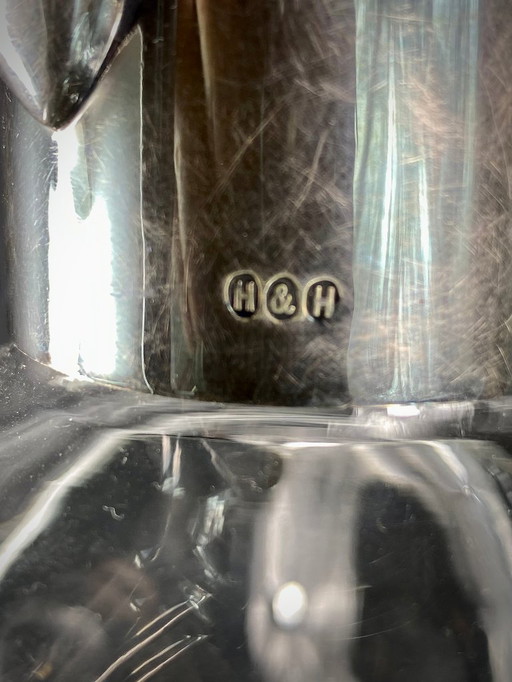 Hukin & Heath Verzilverde Karaf by Christopher Dresser