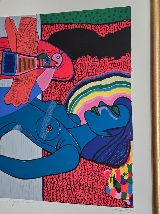 Image 1 of Corneille - The Great Blue - 99/130 - 1986 - Signed