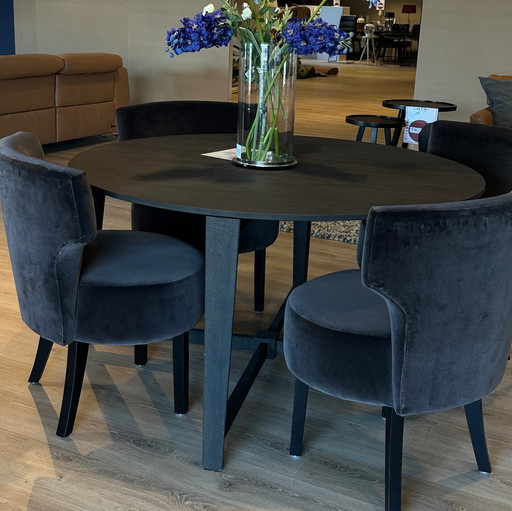 Passe Partout Tube dining table - Ø140