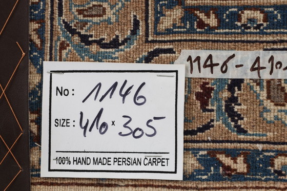 Image 1 of Persian carpet Nain 12 La 4.10 x 3.05 Oriental carpet fine No. 1146