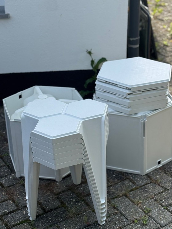 Image 1 of Tavolo e sedie trasformabili Jasp Hexagon di Mensa