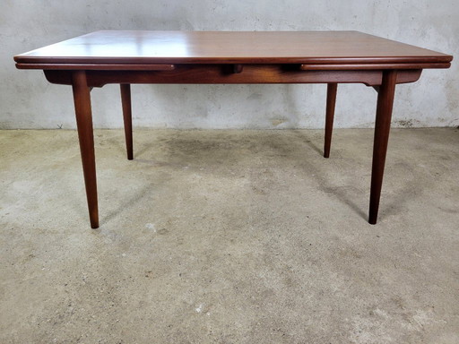 Danish teak AT 312 dining table by Hans Wegner for Andreas Tuck