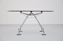 Ronde Vintage Jaren 90 Italiaans Design Nomos Tecno Tafel by Norman Foster