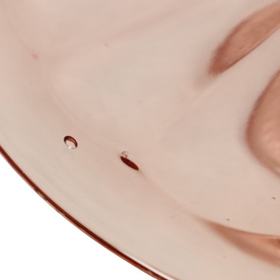 Roze Art Deco Taartschotel Gebak Schaal Depression Glass – Tafelaccessoires (photo 8 of 13)