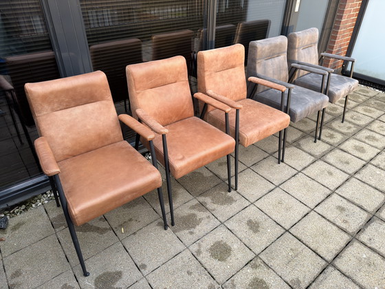 Image 1 of 5x Goossens eetkamerstoelen