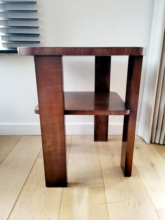 Image 1 of Tavolino laterale o tavolino da giardino Art Déco - Scuola di Amsterdam