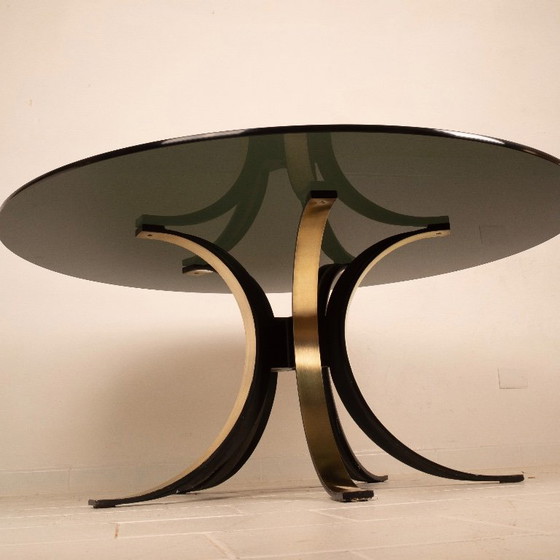 T69 XL Dining Table by Osvaldo Borsani and Eugenio Gerli for Tecno 1950 – Crystal (photo 13 of 18)