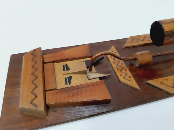 Image 1 of Appendiabiti vintage in legno, porta cappelli o porta ombrelli