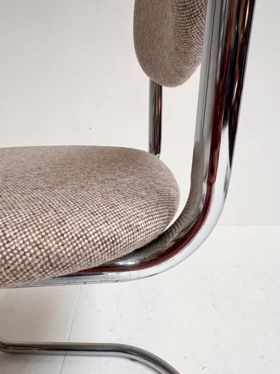 Image 1 of Juego de 4 sillas De Wit con estructura tubular retapizadas, años 60