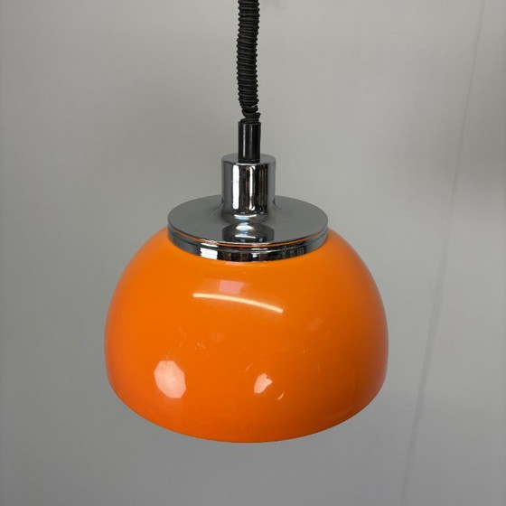 Image 1 of Lampada a sospensione Mid-Century di Meblo, Harvey Guzzini, anni '70, Italia