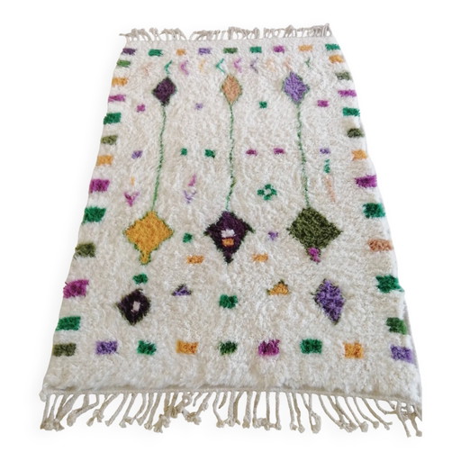 Tapis berbère fait main 200x120 cm