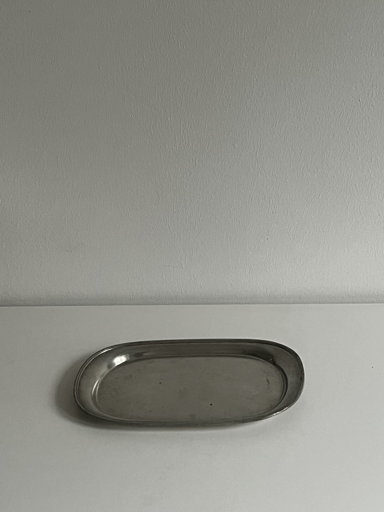 Image 1 of Pewter Tray by Danish sculptor and designer Just Andersen