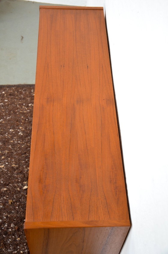 Image 1 of Vintage teak bookshelf, Denmark, retro Hundevad midcentury design