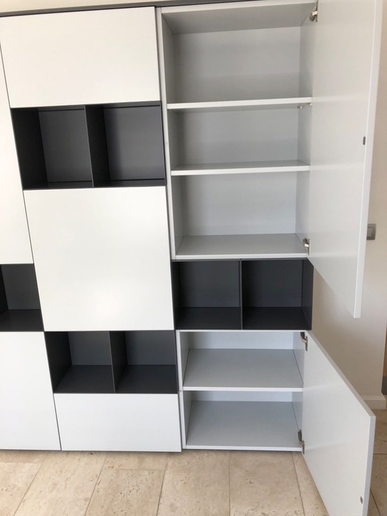 Modern Wall Unit Karat Model GS 181 – Wall cabinet, Mdf, Metal (photo 4 of 8)