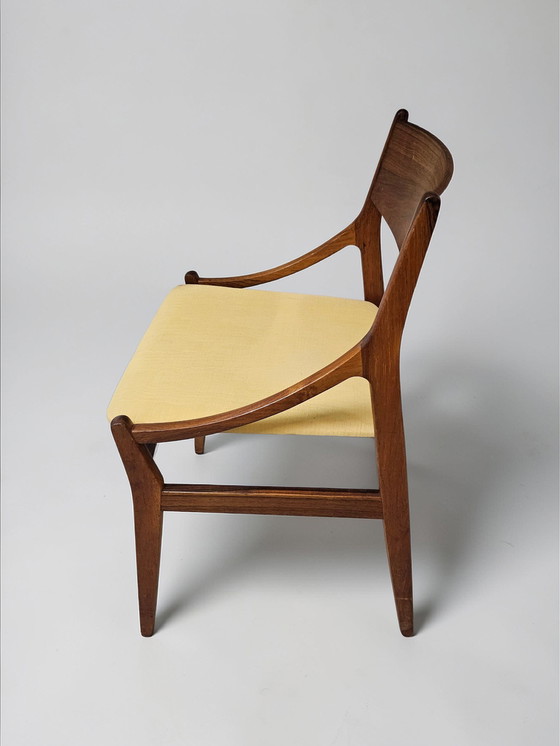 Image 1 of Mid-Century 4-piece set of dream teak dining chairs by Vestervig Eriksen, 1960s