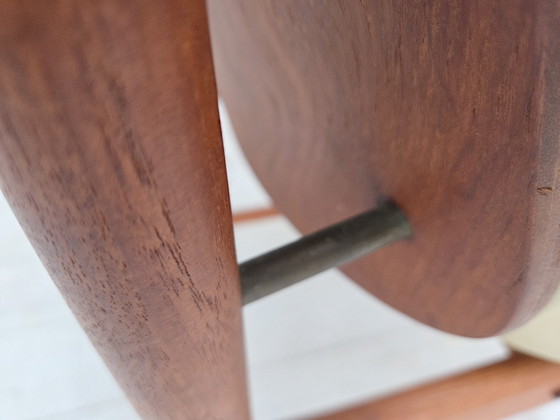 Image 1 of 1960er Jahre Dänisches Design von Arne Vodder, 3 Stühle, Teakholz, Möbelleder