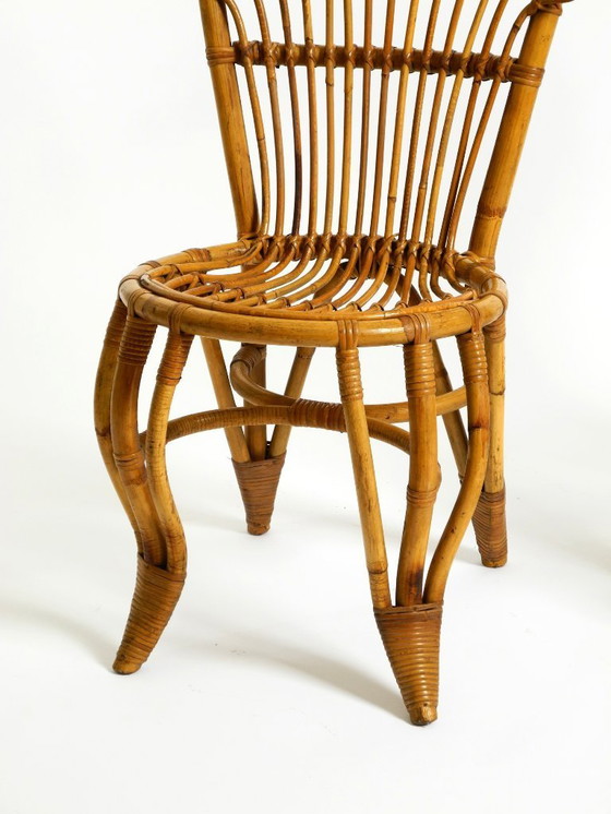 Image 1 of Dos preciosas sillas de bambú originales de Italia de los años 60