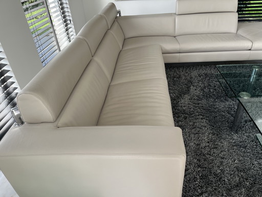 Canapé d'angle Leolux Horatio en cuir