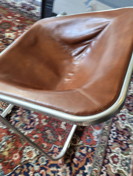 Plona by Giancarlo Piretti – Castelli, Folding chairs, Aluminium, Leather (photo 5 of 15)