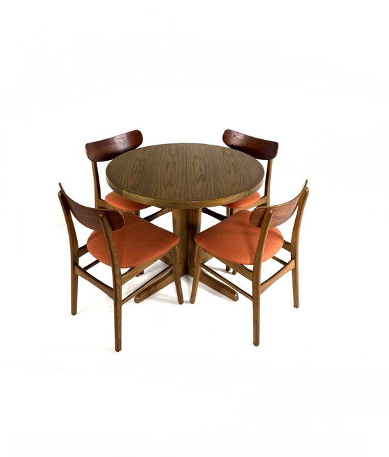 Image 1 of Vintage extendable Danish dining table '60