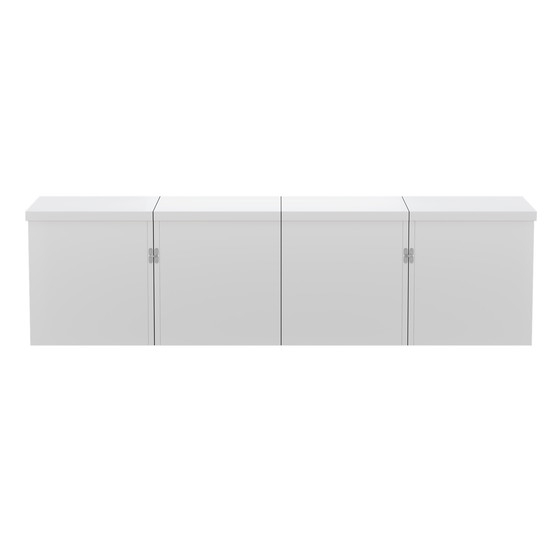 Image 1 of Urban Meuble White Glossy square coffee table, table top with free combination UVVEDS