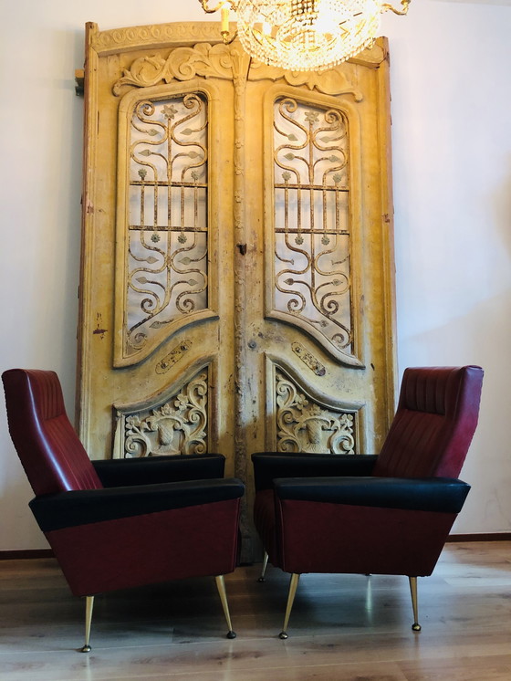 Image 1 of Vintage relaxchairs & eyecatchers ‘Jack & Jones’ MayaMandragora 