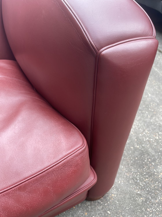 Image 1 of Édition limitée : 2 fauteuils club design italien - Tabarin Poltrona Frau