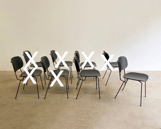 Image 1 of 2x Lensvelt D-Stuhl 101 Stühle von State...