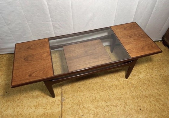 Image 1 of Mid century retro vintage teak coftee table by GPlan "Mad Man" 1960 Viktor Wilkins Fresco Danish Design English Quality