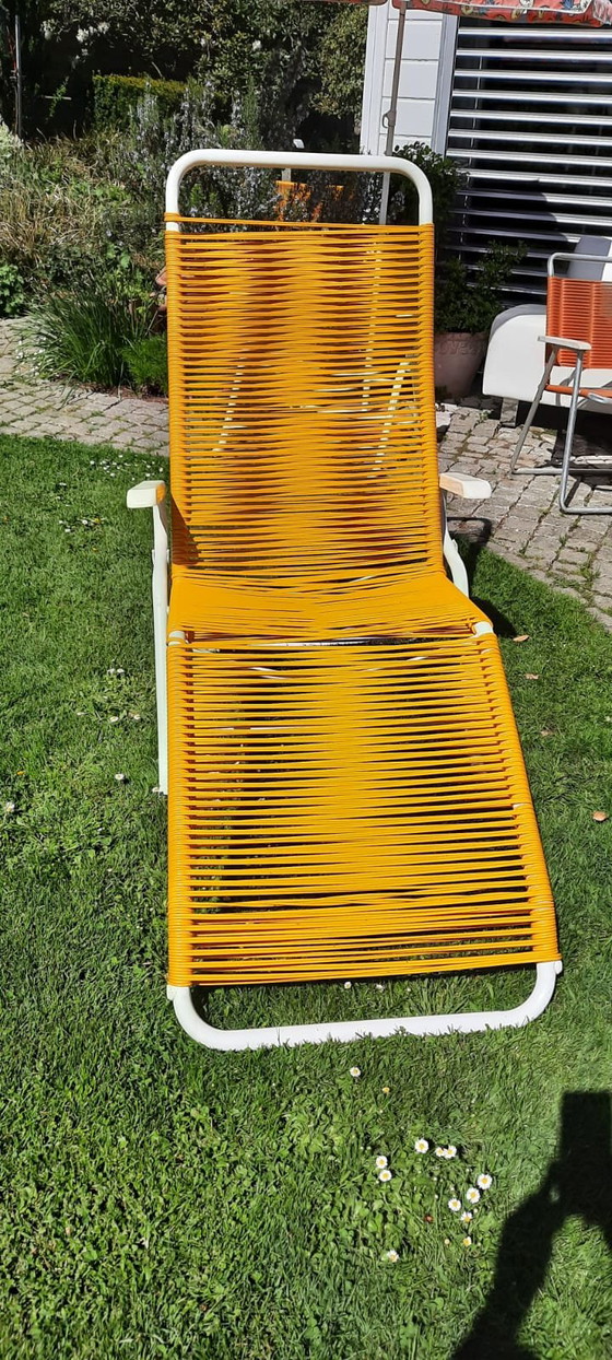 Image 1 of Henkel Ideal spaghetti loungestoel, vintage, midden van de vorige eeuw
