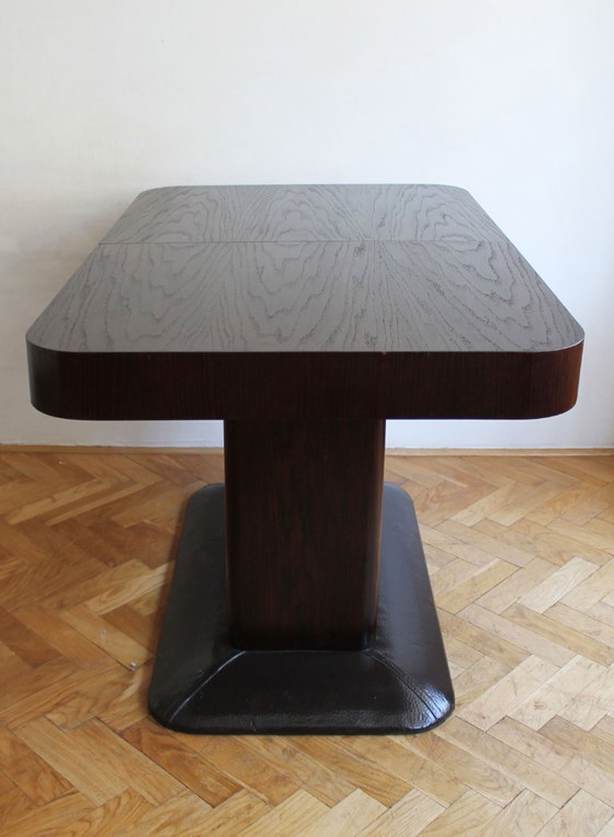 Image 1 of 1930s Extendable Dining Table by Jindrich Halabala 