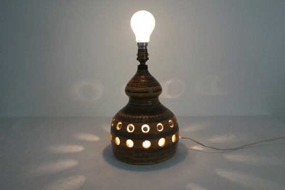 Image 1 of Georges Pelletier Keramische Lampvoet, 1960
