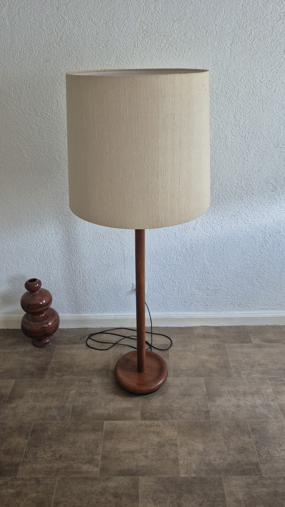 Vintage teakhouten vloerlamp | Scandinavisch design uit het midden van de vorige eeuw – Vloerlampen, Wood (photo 8 of 16)