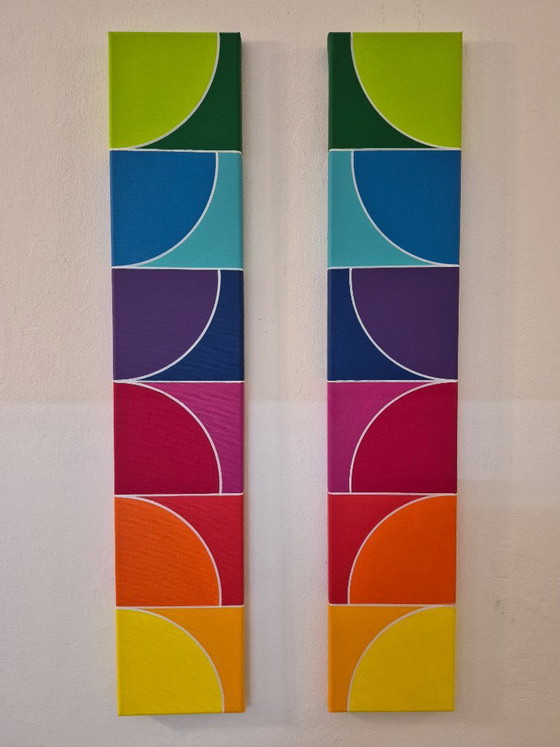 Moderne abstrakte Kunst - Gemälde : 20260603 A – Gemälde & Zeichnungen, Canvas (photo 5 of 8)