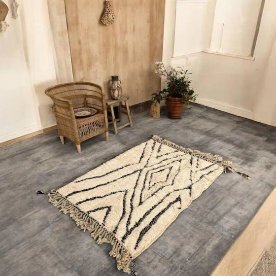 Berber Marokkaans vloerkleed 200cm x 300cm – Vloerkleden en tapijten, Wool (photo 3 of 9)