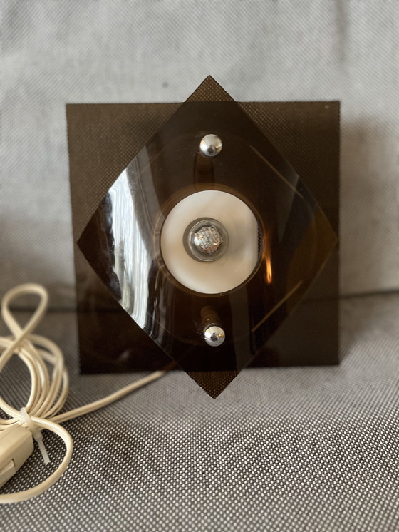 Image 1 of Lampada da parete vintage Herda Perspex Space Age