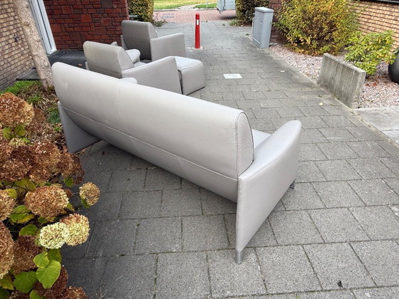 Image 1 of Leolux Felizia 2.5-zits + 2x Poltrona + POUF