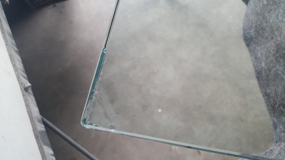 Saporiti Offredi vintage salontafel beton/glas brutalist 70s – Stone (photo 12 of 14)