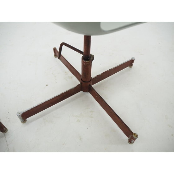 Image 1 of Set of 4 vintage industrial chairs, 1960