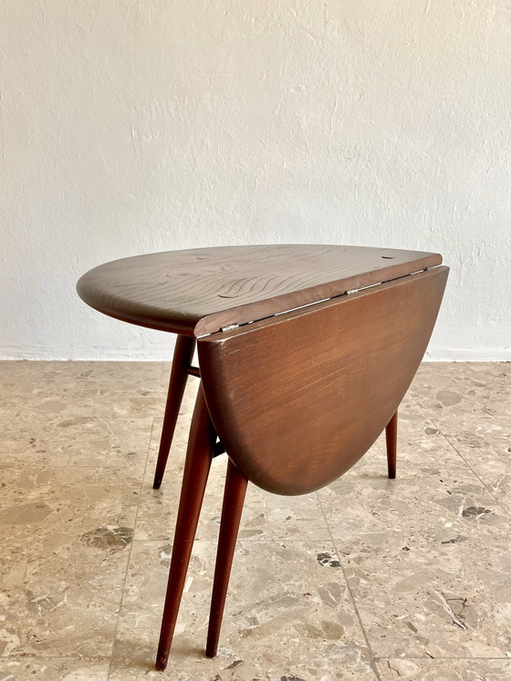 Image 1 of 1x Table basse à abattants Ercol modèle 308 en orme et hêtre, années 1960