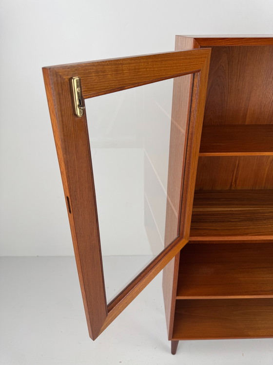 Vetrina danese in teak, Danimarca, anni '60 – Mobile bar, Wood, Glass (photo 5 of 13)