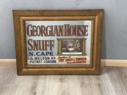 ✨ Vintage Café Mirror - Georgian House Snuff ✨